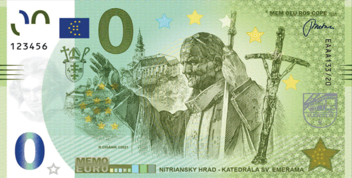 NITRIANSKY HRAD - KATEDRÁLA SV. EMERÁMA - PÁPEŽ JÁN PAVOL II.